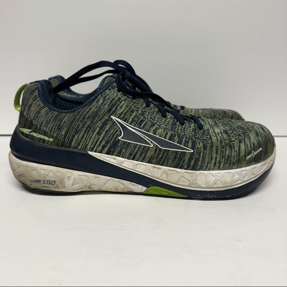 ALTRA Men's Paradigm 4.5 Road Running Shoe Blue/Green ALM1948G Size 9 - Picture 3 of 13